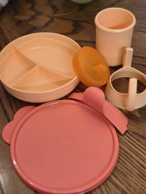 TUPPER KIDS FEEDING SET